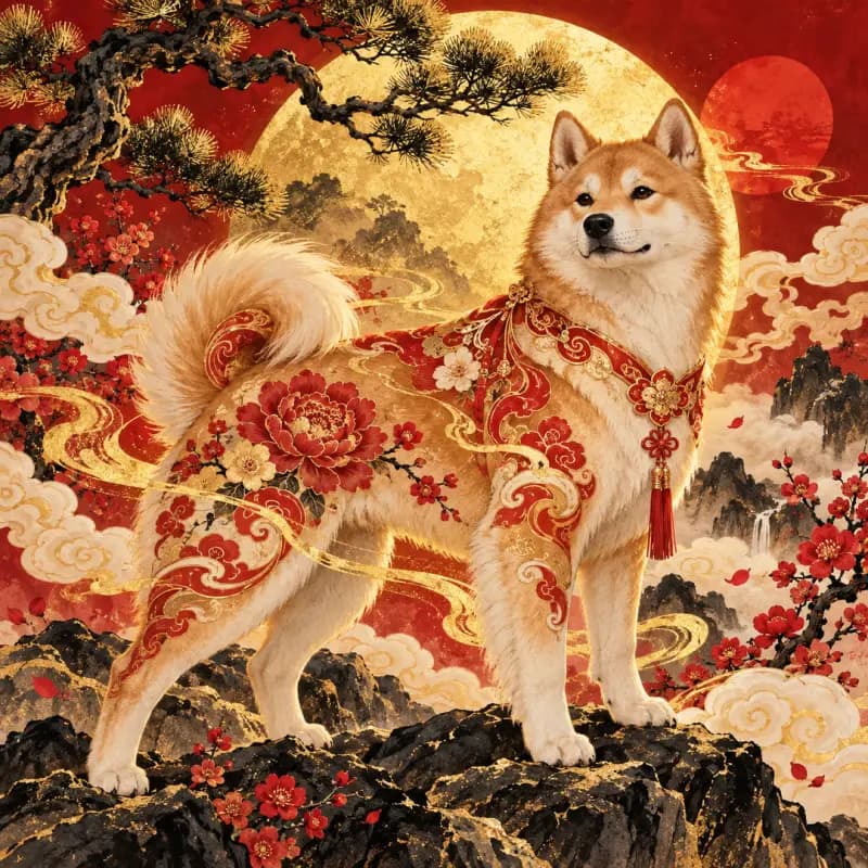 Dog illustration