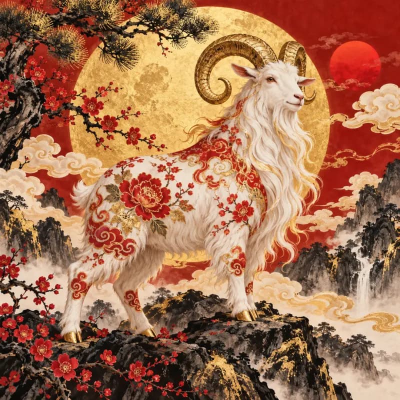 Goat illustration