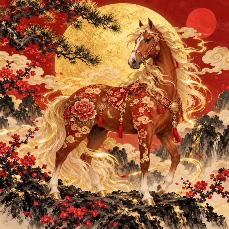 Horse illustration