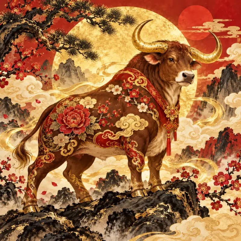 Ox illustration