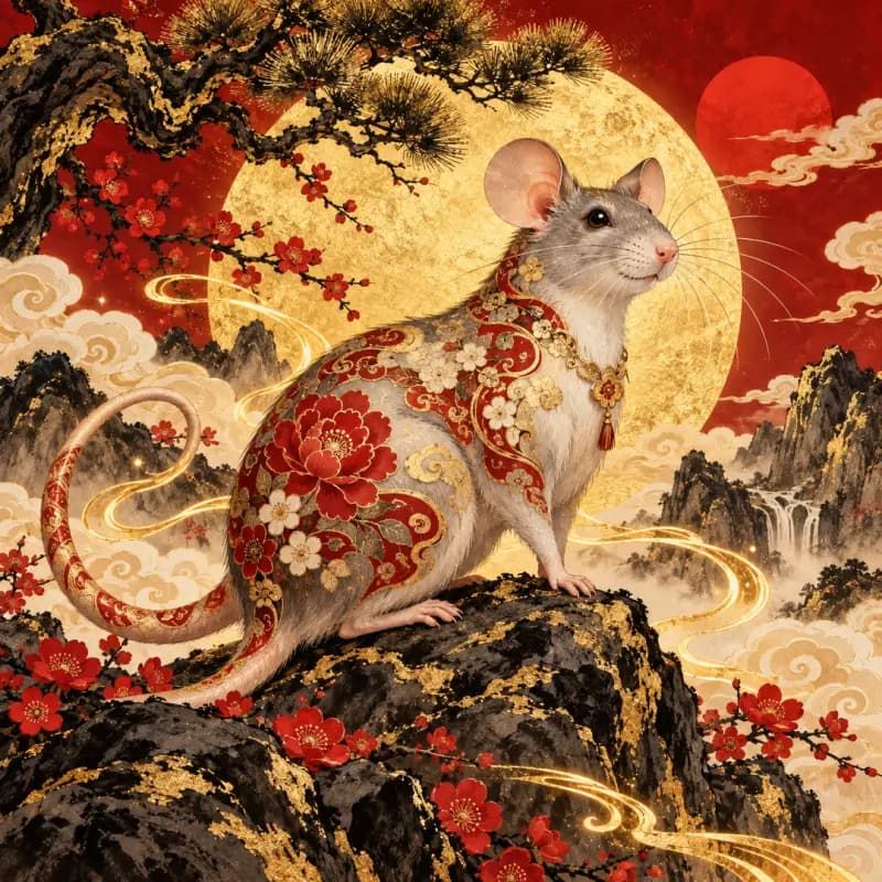 Rat illustration