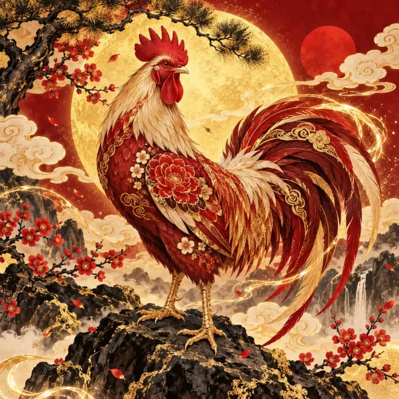 Rooster illustration